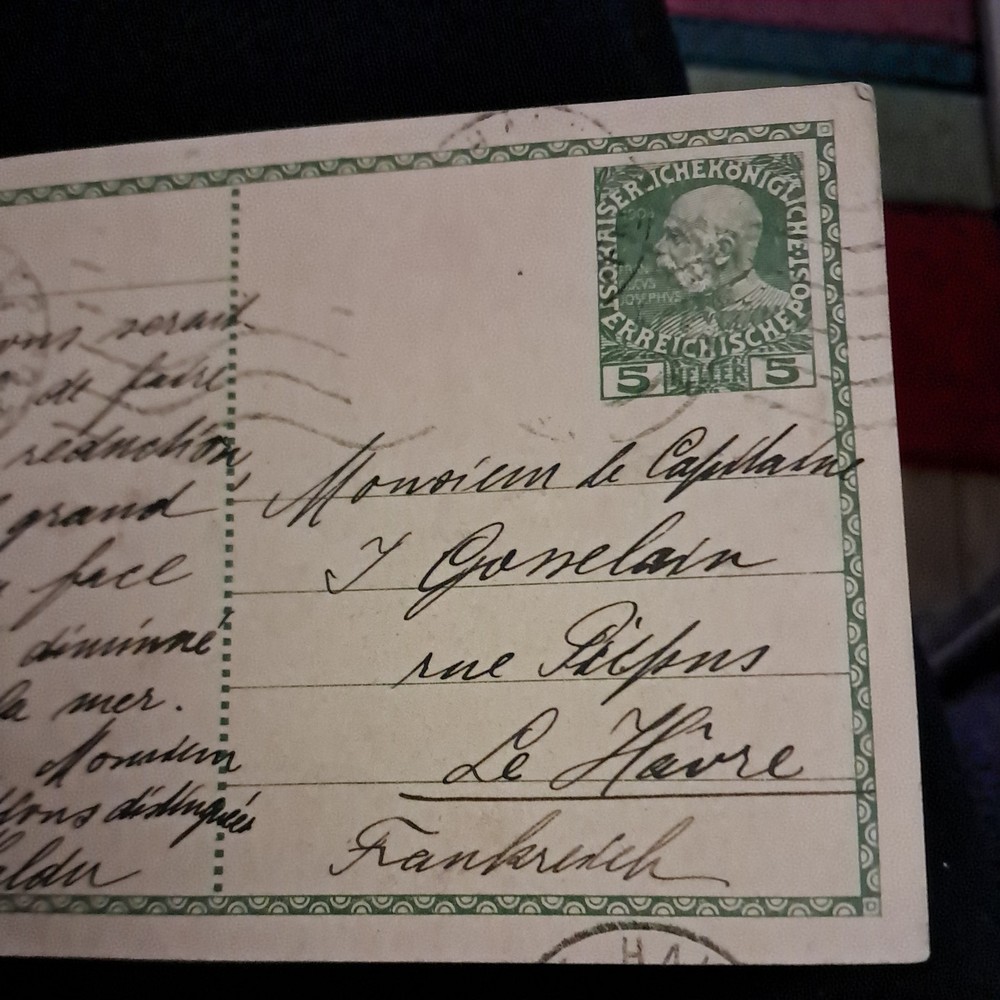 1911 PRAGUE POSTCARD