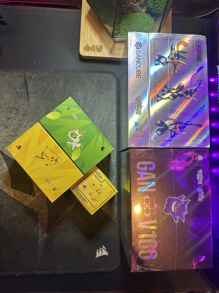 Gan Cube Pokemon Collection LIMITED EDITION Unopened Boxes