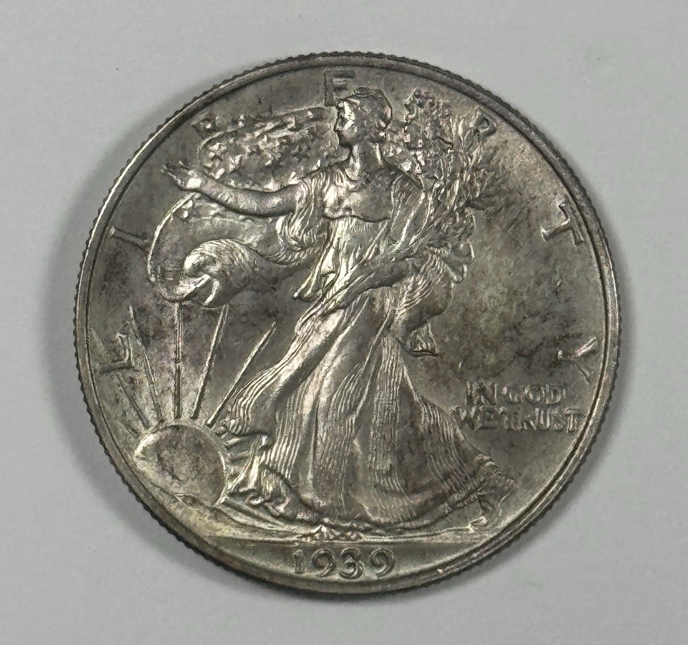 1939 WALKING LIBERTY HALF DOLLAR NICE UNCIRCULATED