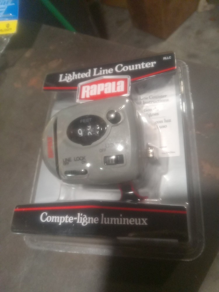 Rapala Lighted Fishing Line Counter RLLC NEW