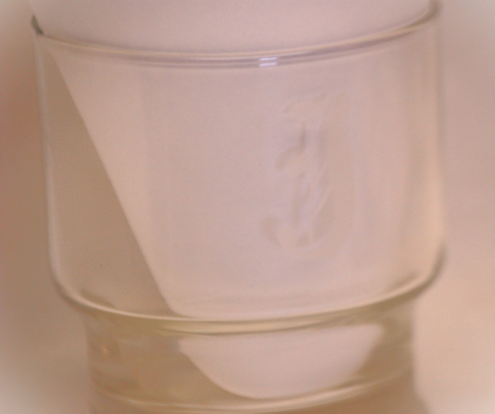 Old Fashioned Whiskey Glass Monogram J Barware Unknown Maker
