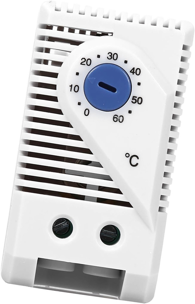Mechanical Thermostat, 0-60 Adjustable Normally Open Temperature Controller Swit
