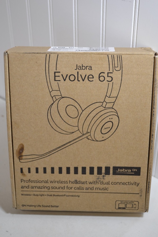 Jabra Evolve 65 MS Stereo Wireless Headset (6599-823-309)