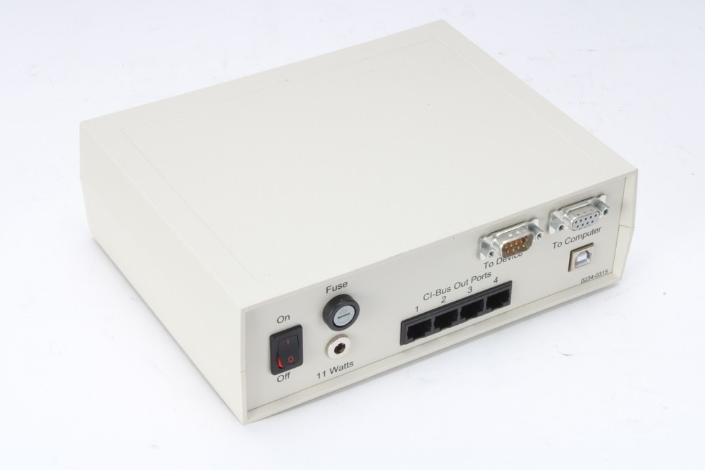 Columbus Instruments Oxymax CI-Bus Interface W/ Power Supply and Assorted Cable