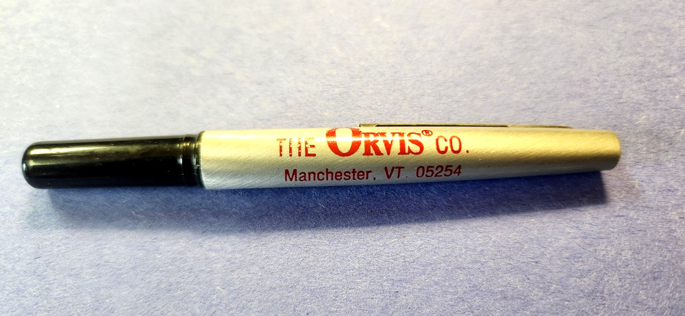 ORVIS Fly Vest Pocket Hook Sharpener File Tool 4"