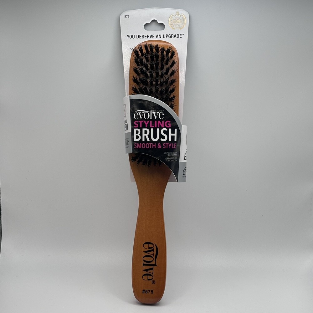 Evolve Boar Styling Brush #575 Smooth and Style Premium Quality