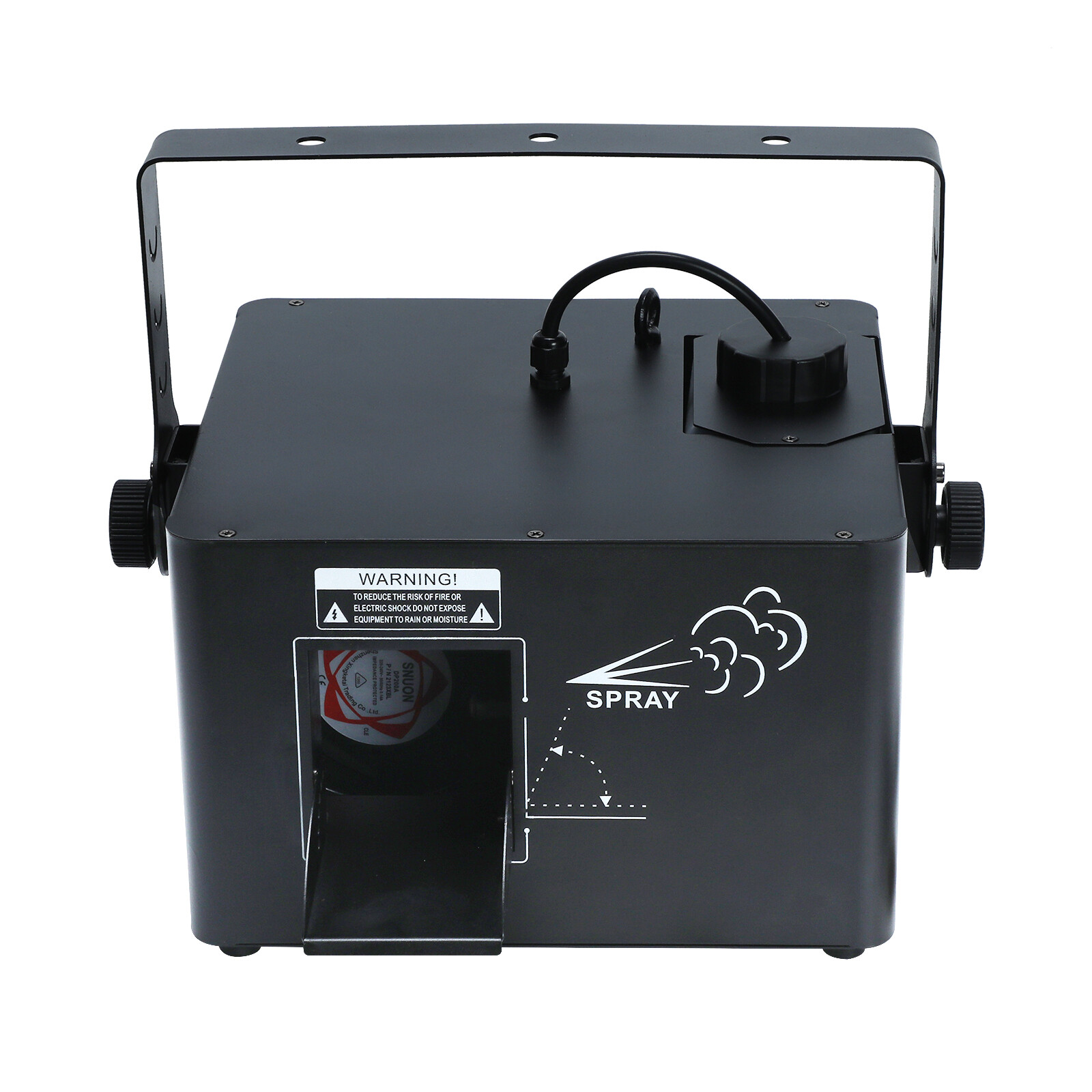 DMX 1500W Low Profile Hazer Haze Smoke Fog Machine Theater DJ Stage Effect & RC