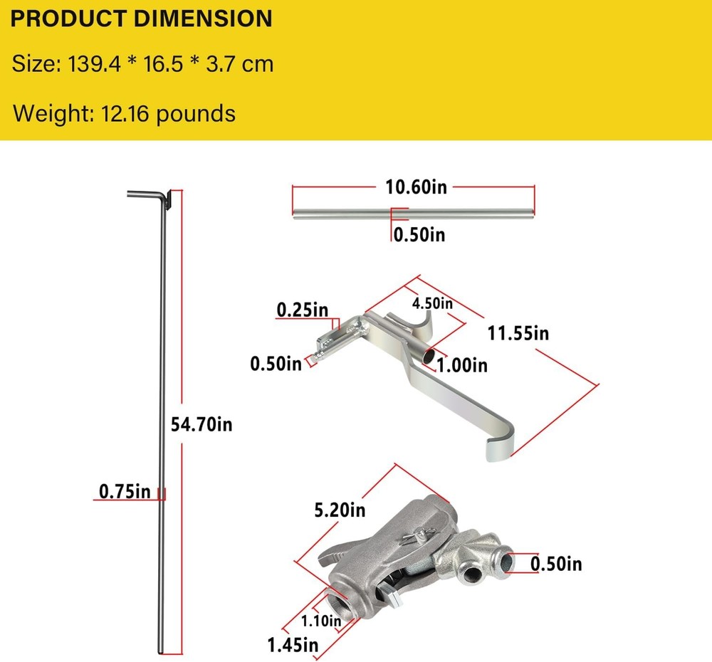 Monkey-On-A-Stick Jack 77043 for Push, Pull, Align, Spread Straighten Operations