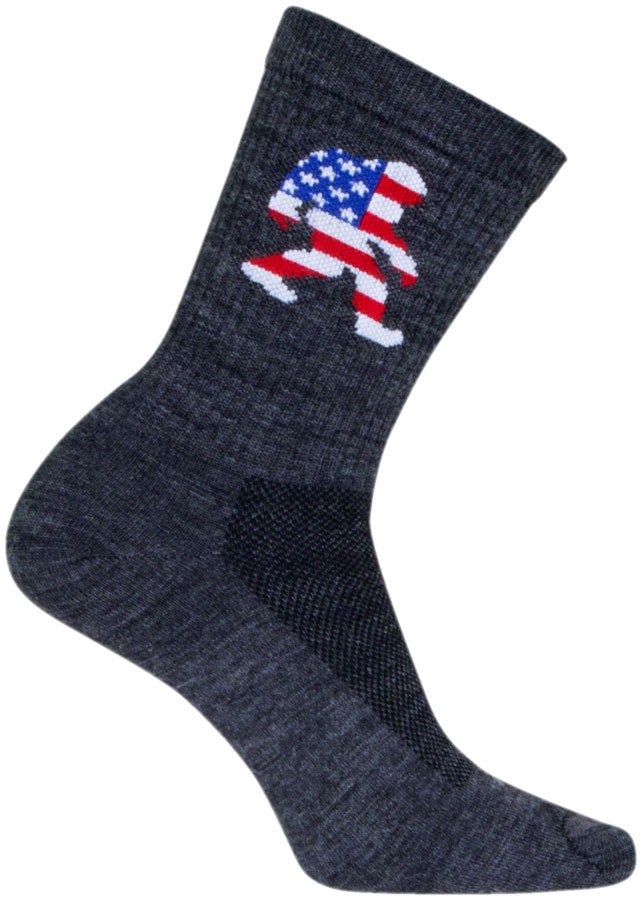 SockGuy Big Foot Wool Socks - 6", Small/Medium