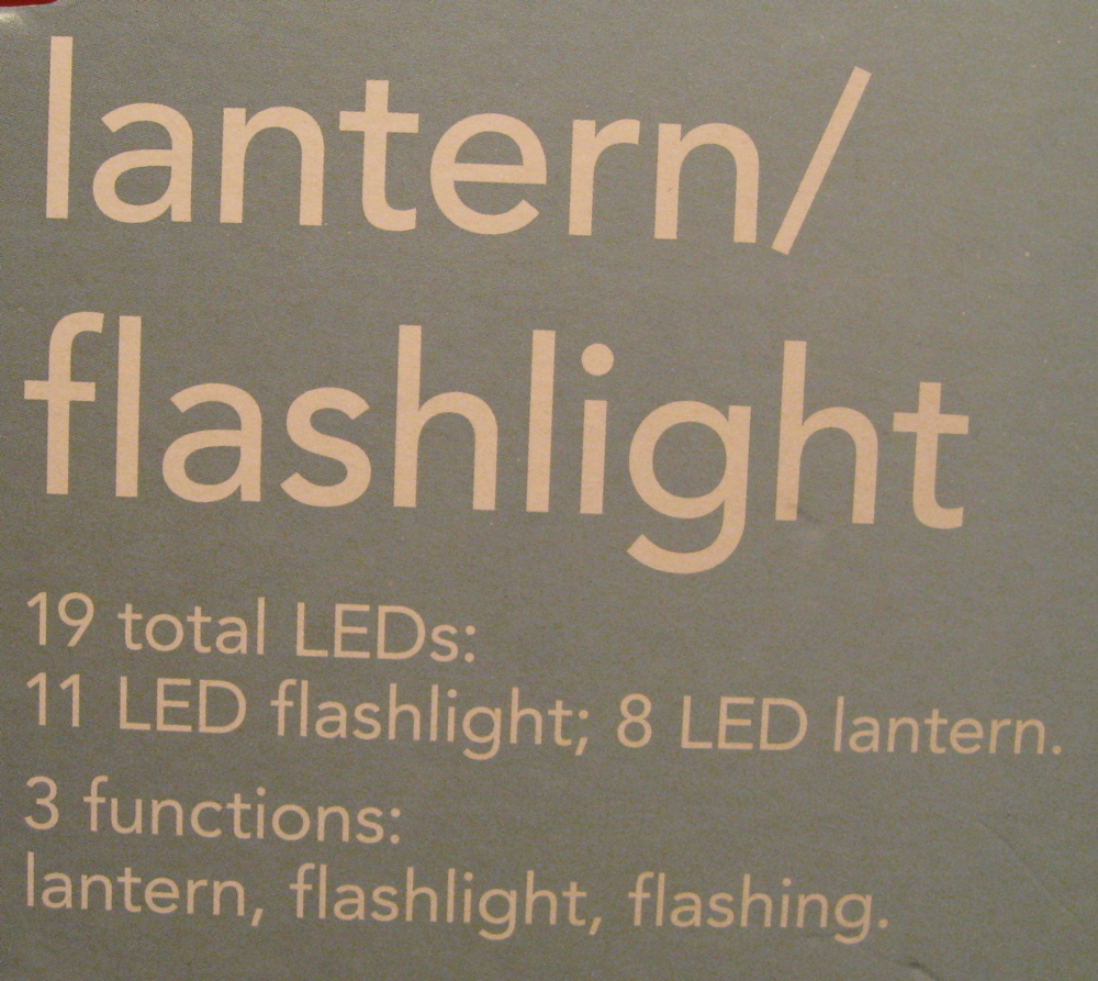 Embark Lantern / Flashlight 11 LED Flashlight - 8 LED Lantern NEW