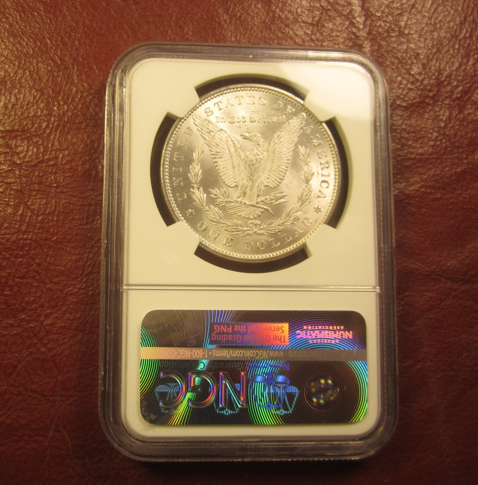 1883 MORGAN DOLLAR NGC MS63 BLAST WHITE NICE ORIGINAL SILVER MINT COIN CERTIFIED