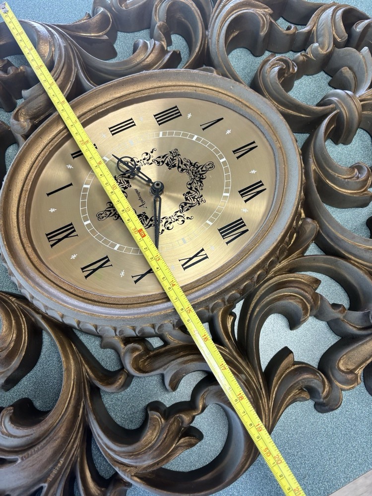 Art Deco Wall Art And Clock Big