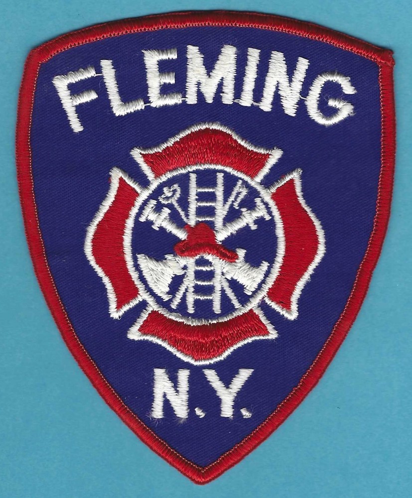 FLEMING NEW YORK FIRE RESCUE PATCH