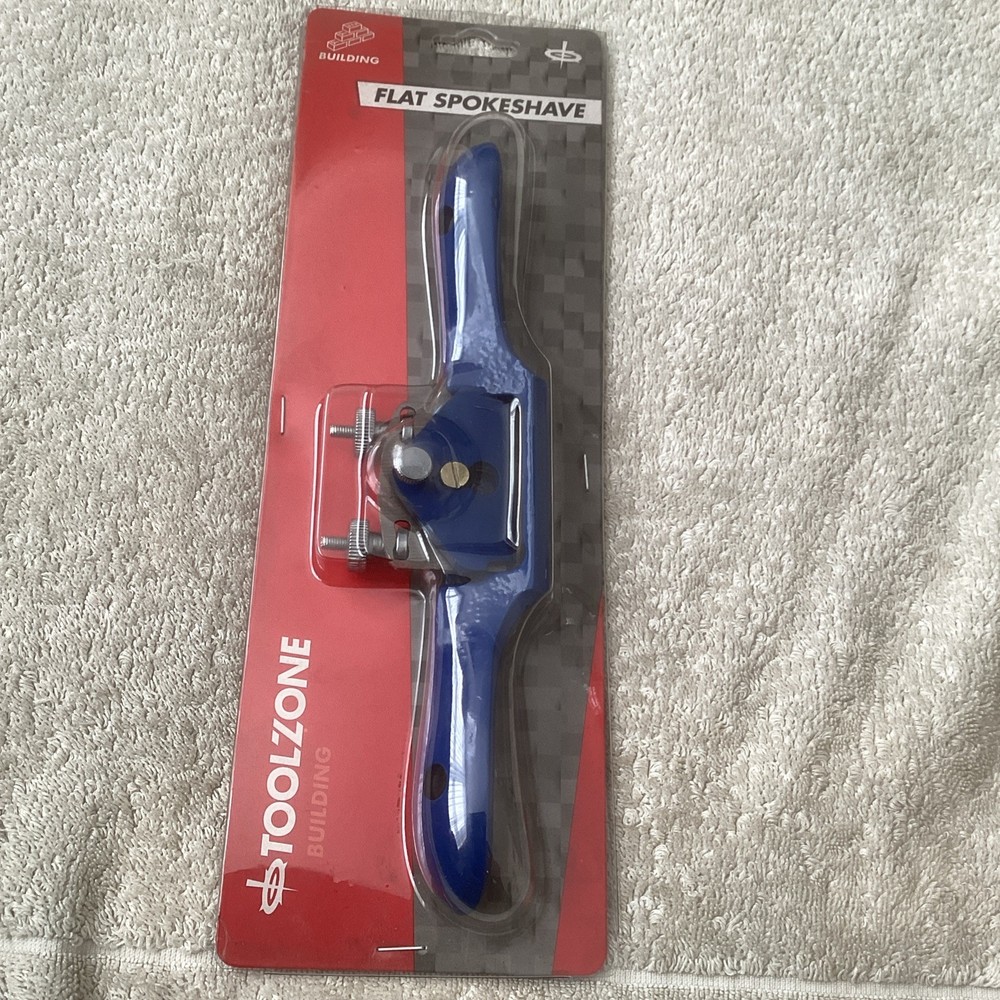 Toolzone Flat Base Spokeshave