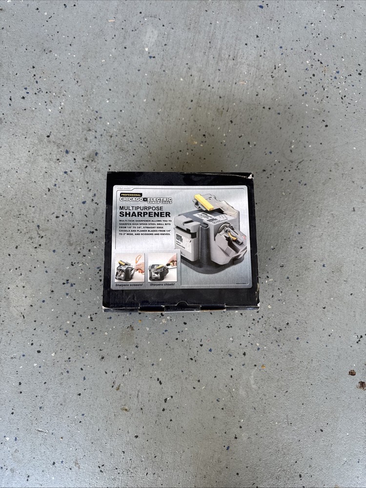 Chicago Electric Power Tools 99823 Multipurpose Sharpener