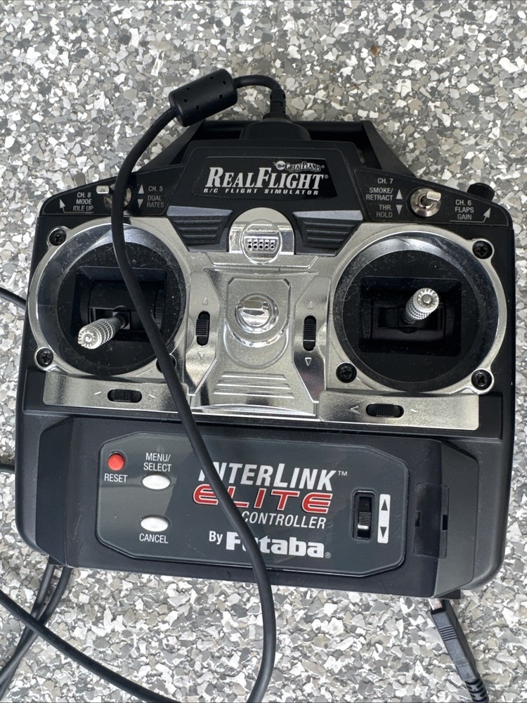 Real Flight RC Flight Simulators Interlink- Controllers-Great Planes X2