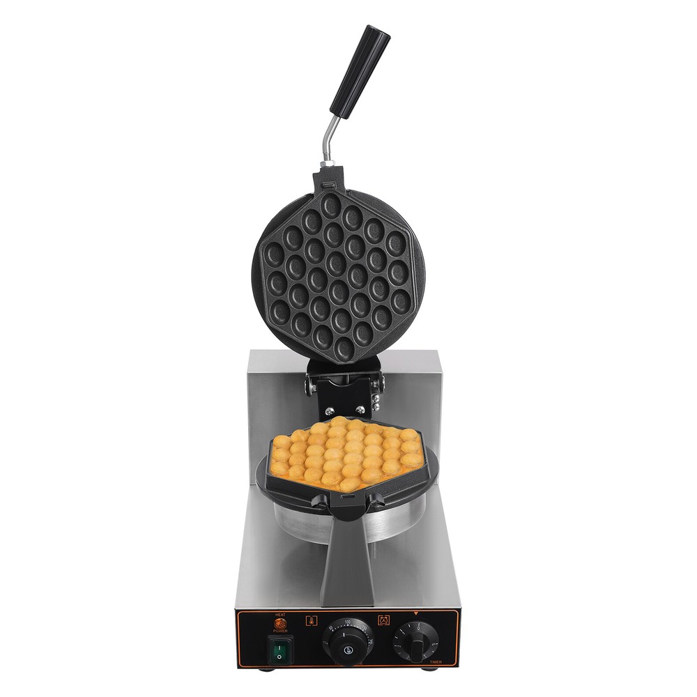 Electric Waffle Making Machine Non-stick Hexagonal Egg Bubble Waffle Maker 1300W