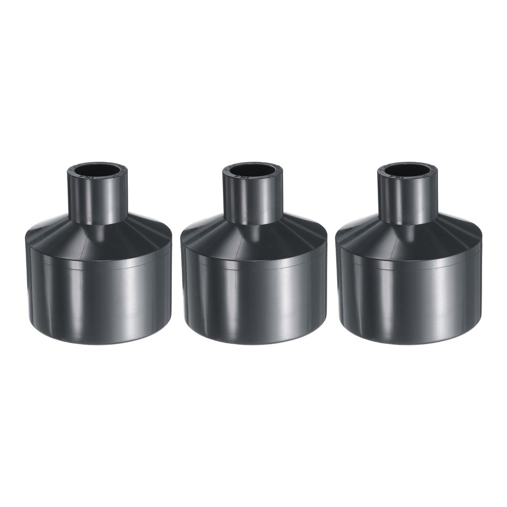 3pcs Reduce Coupling 2 x 1/2" Increaser/Reducer Coupling Pipe Fitting