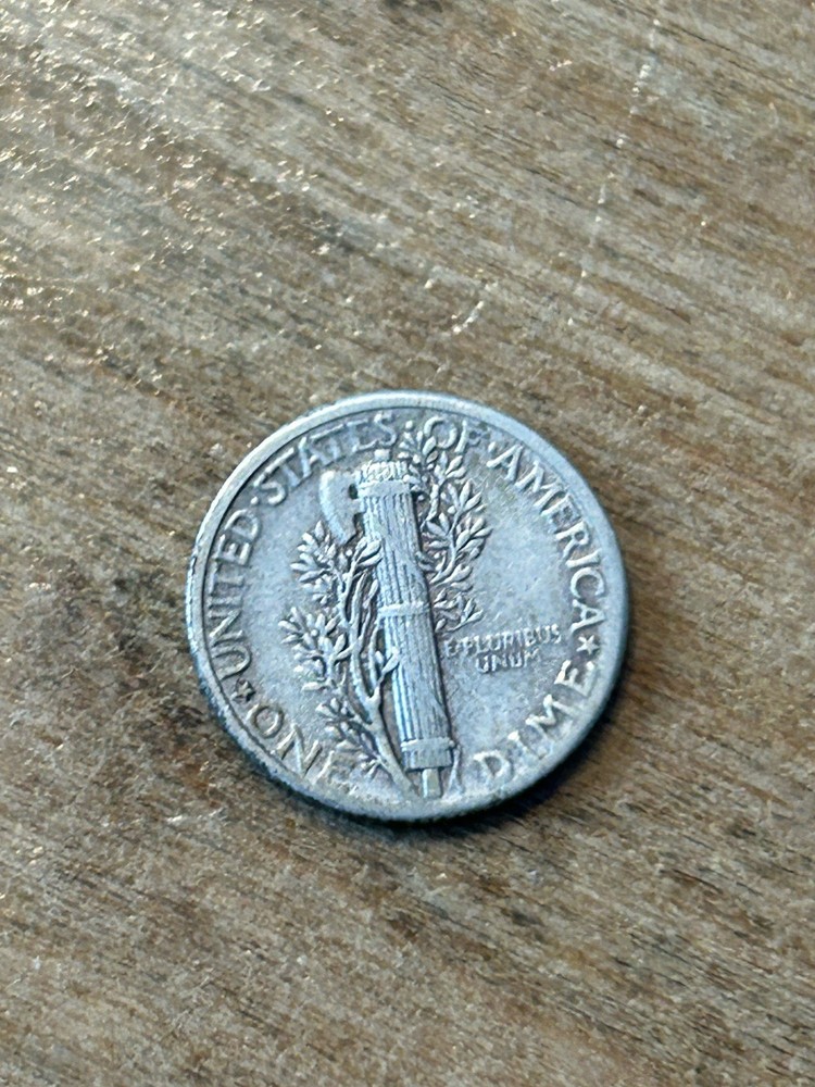 1937 Mercury Dime VF