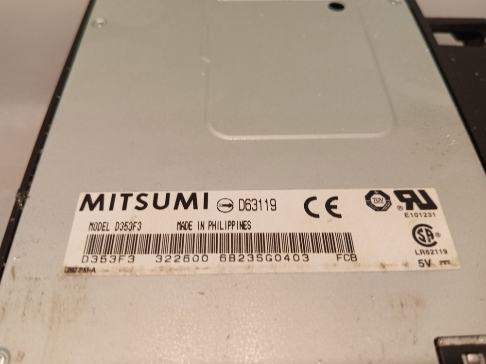 Sun Sunfire v40z Server 1.44MB Floppy/DVD drive pulled from a new unused server