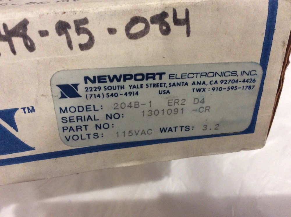 Newport Electronics 204B-1 Temperature Module