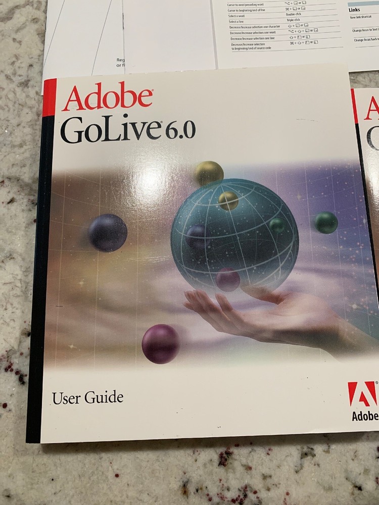 Adobe GoLive 6.0 Upgrade Macintosh - Complete With Box