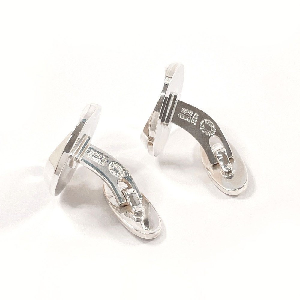 Georg Jensen Cufflinks Round Silver