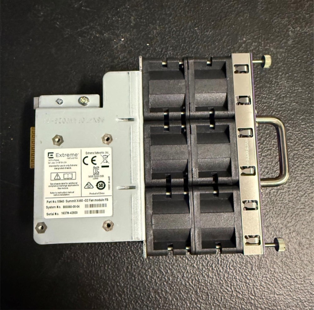 Extreme Networks 10945 Summit X460 G2 Fan Module FB
