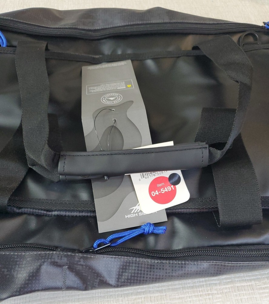 High Sierra Convertible Duffel Backpack - Gray/Blue