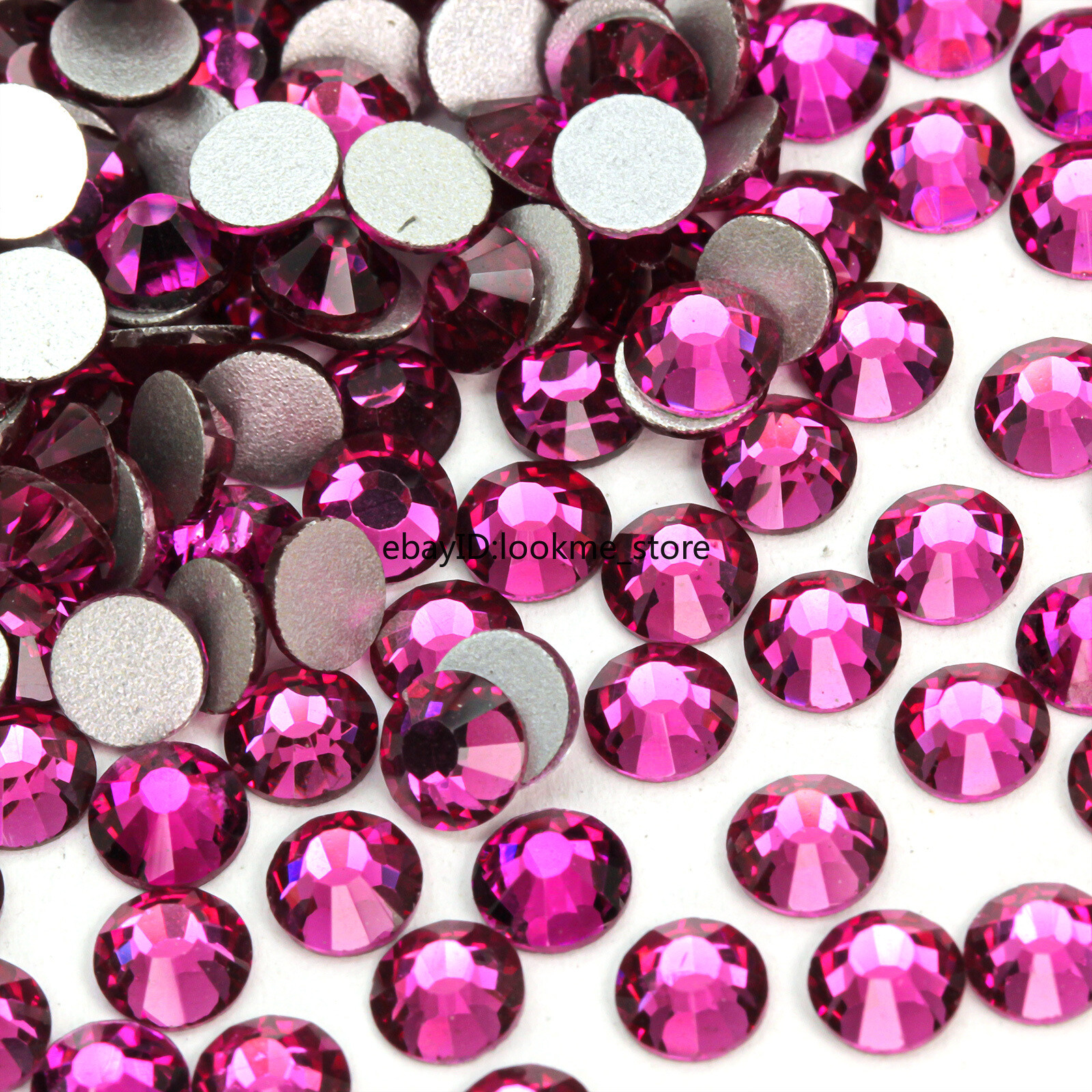 Non Hotfix Crystal Glass Rhinestones Flatback Nail Art Gems 3D Glitter Art Deco