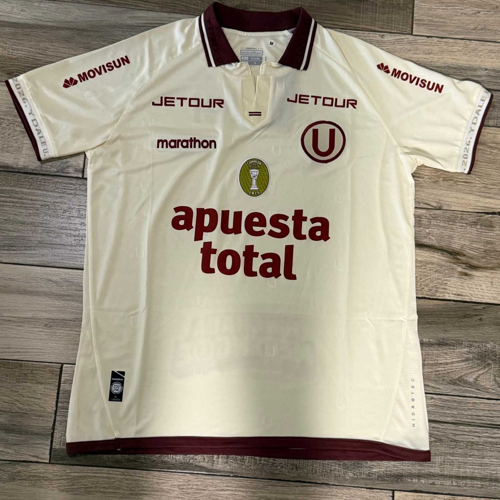 CAMISETA Universitario de Deporte Oficial 2026 CON / Sponsors