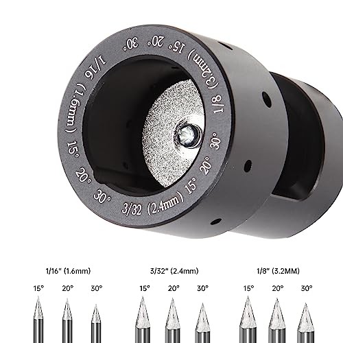 Tungsten Electrode Sharpener Grinder TIG Welding Rotary Tool, 12hole Sharpener