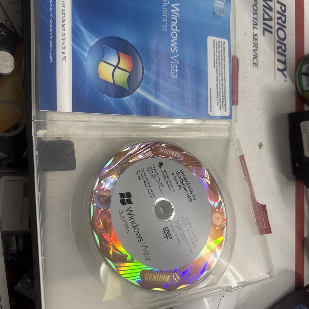 Microsoft Windows Vista Business 32-Bit Y