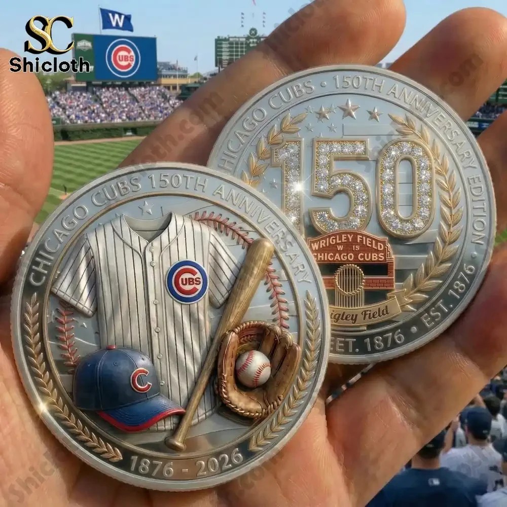 Cubs 150th Anniversary Commemorative Coin