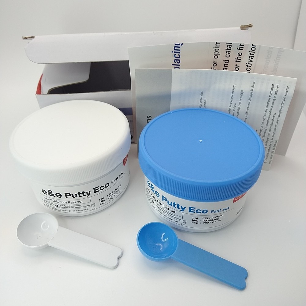 E&E Putty Eco Fast Set - 250 ml Base & 250 ml Catalyst