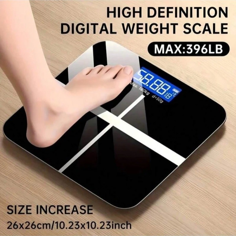 Multi-Function Smart Body Fat and Weight Scale Bathroom Digital Scale with Timer
