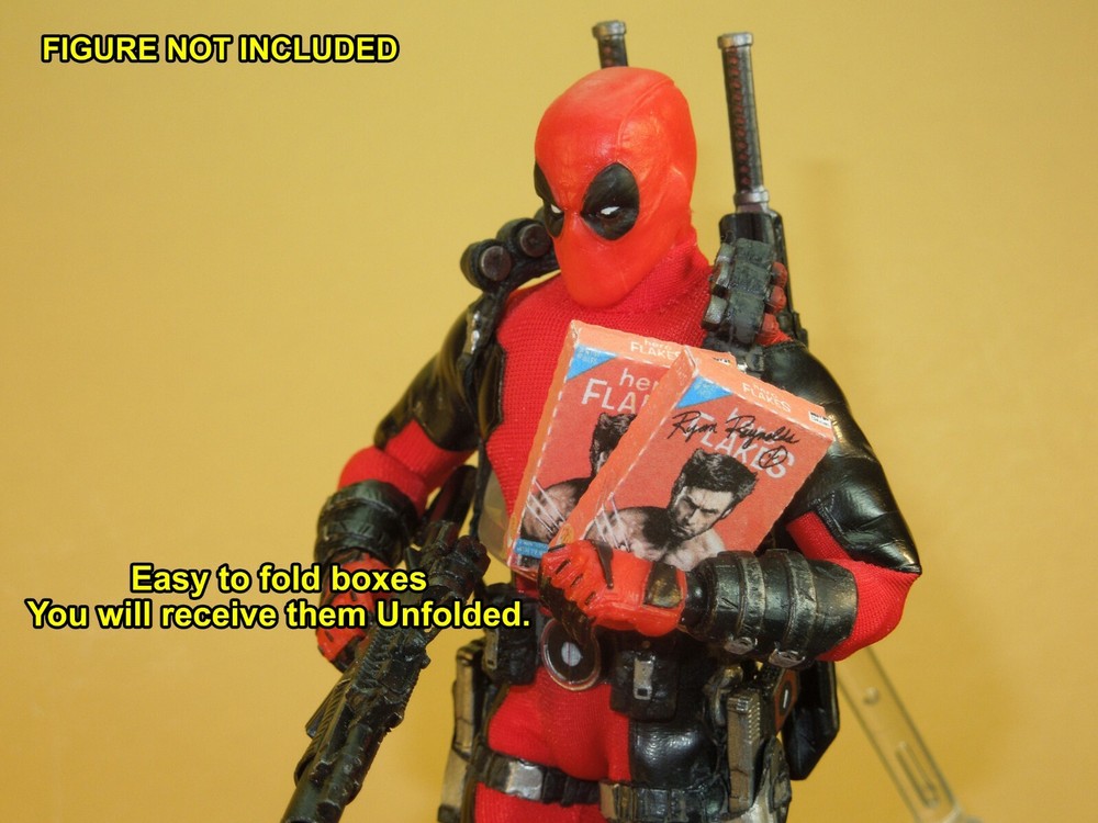 Deadpool 2 - 1/12 scale Custom Accessories / Documents - for 6 inch figures