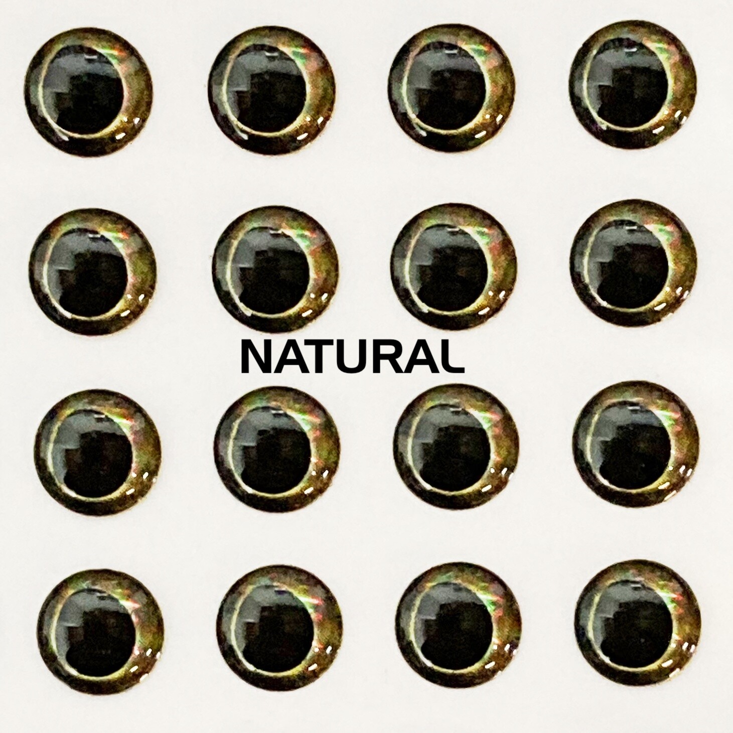 3D-Holographic Fishing Lure Eyes for Fly Tying 4MM, 5MM, 6MM, 7MM, 8MM