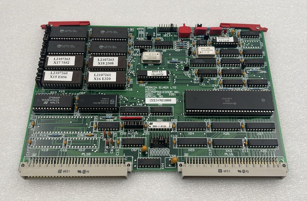 Perkin Elmer 68000 Microprocessor BD PCB Board L116-2066