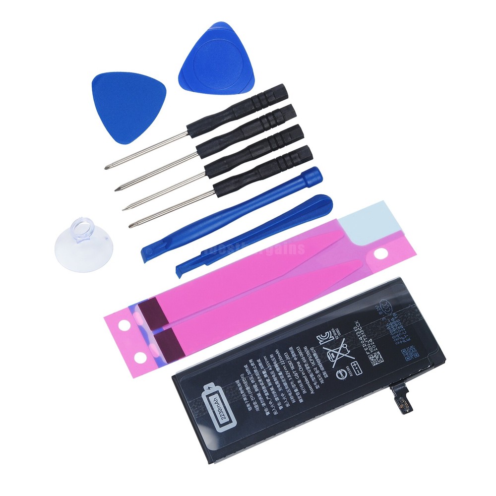 For Apple iPhone 6 Battery Internal Replacement 2230mAh + Tool Adhesive