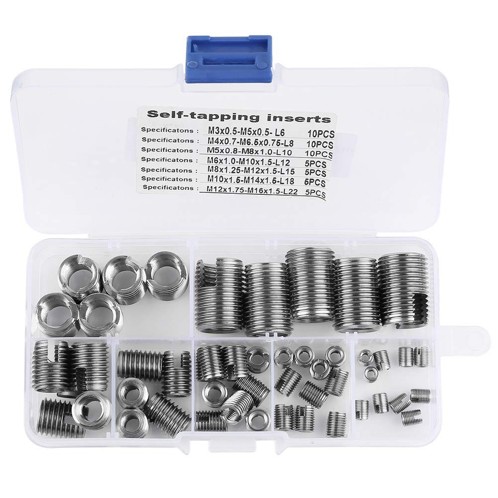 50Pcs Stainless Steel Inner Thread Self Tapping Normal, default
