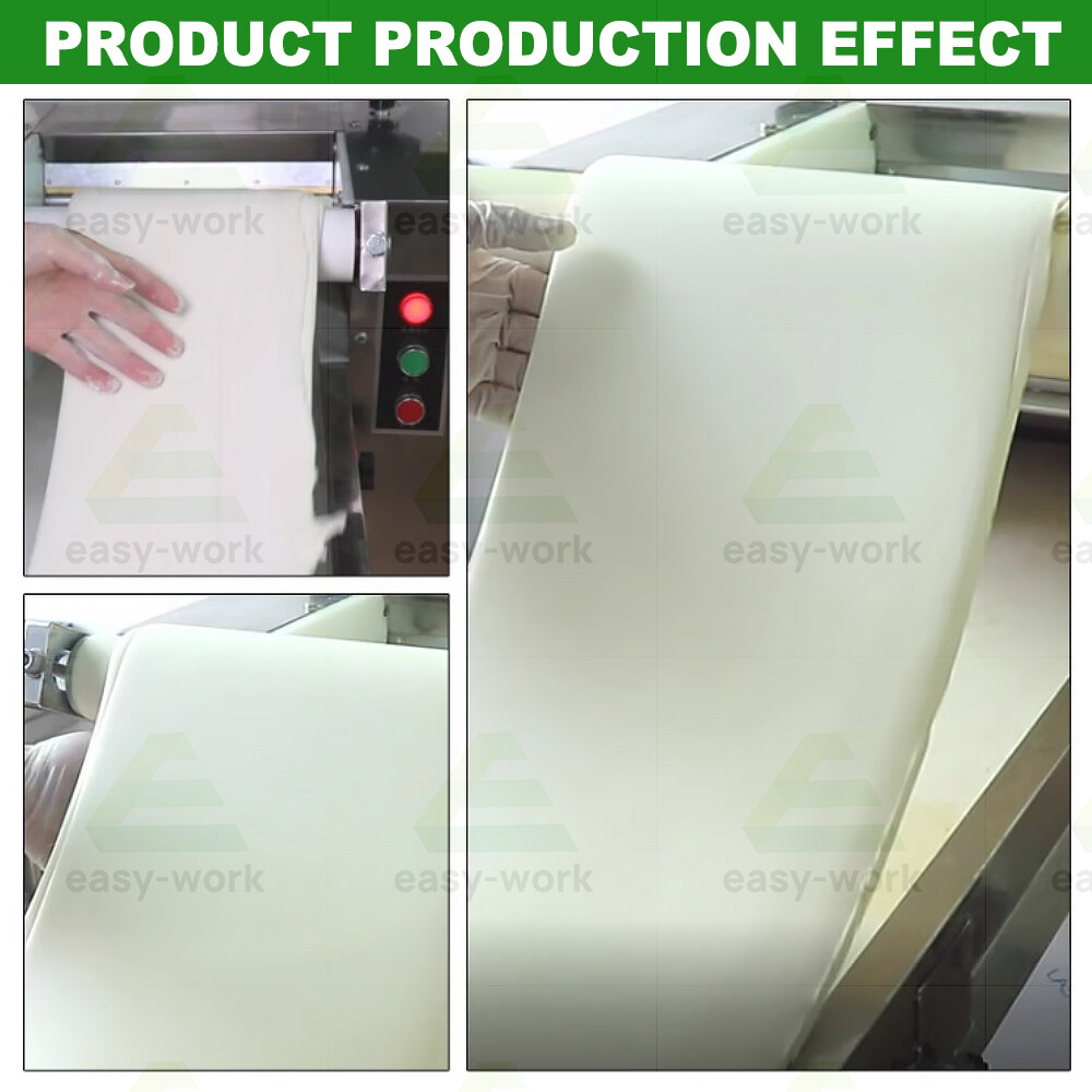 Automatic Electric Dough Sheeter Roller Pressing Circulating Dough Press Machine