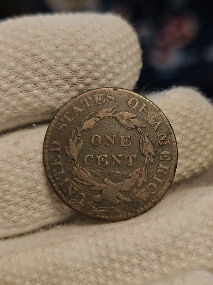 1822 Large Cent N.5 R.3 Better Variety