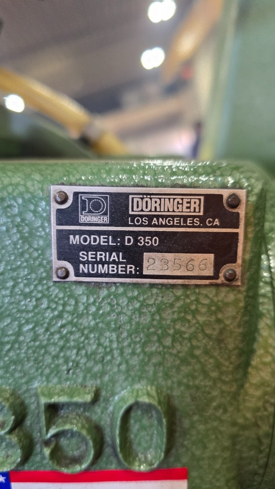 Doringer D350 Cold Saw