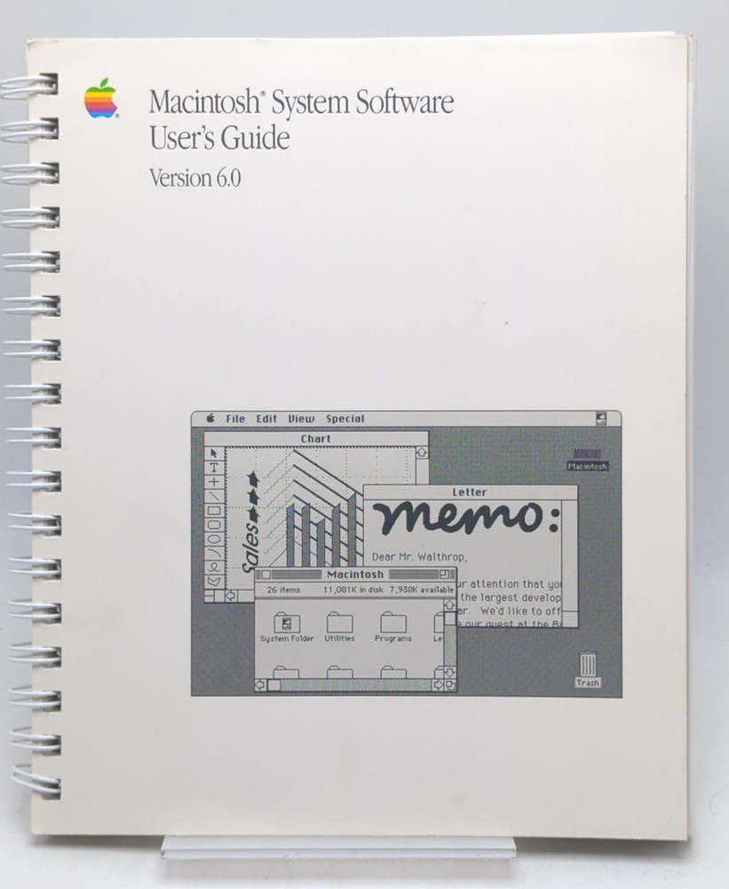 Apple Macintosh System Software User's Guide Version 6.0  - 1988