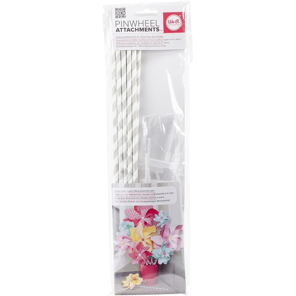 We R Memory Keepers 713-46 Pinwheel Attachments-Gray