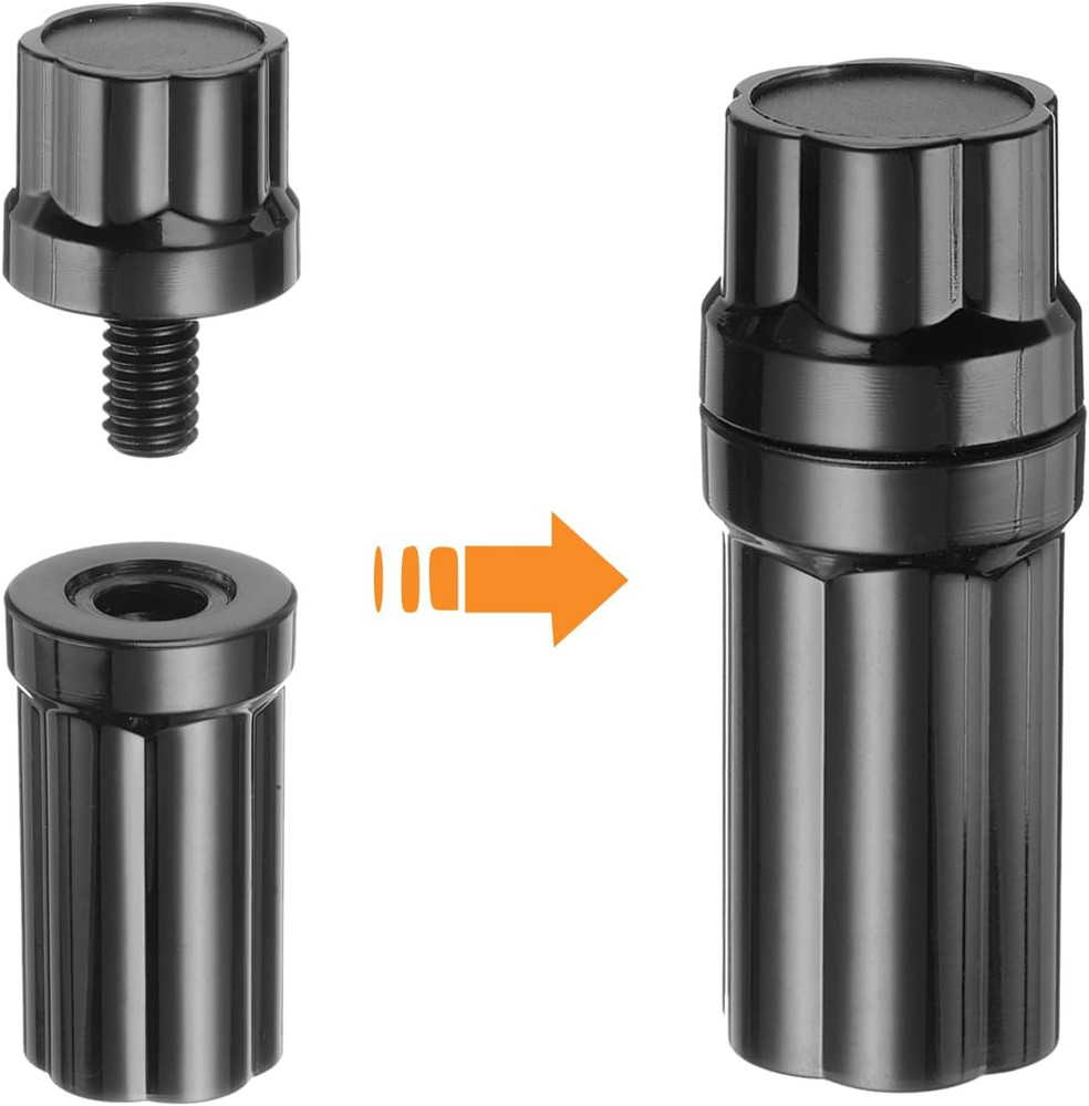 Pool Cue Joint Protector 5/16X18, 2 Pcs Plastic Billiard Cue Joint Protector Thr