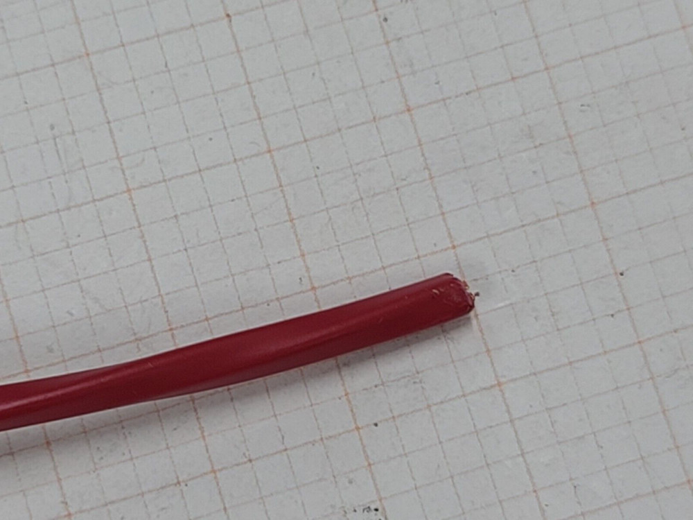 Carol E3504S 18/4C Solid Plenum Fire Alarm Wire Cable FPLP Red /100ft