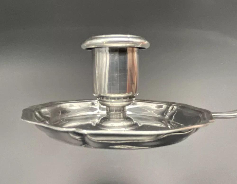 Christofle Gallia Silver plated Candlestick / Chamber stick