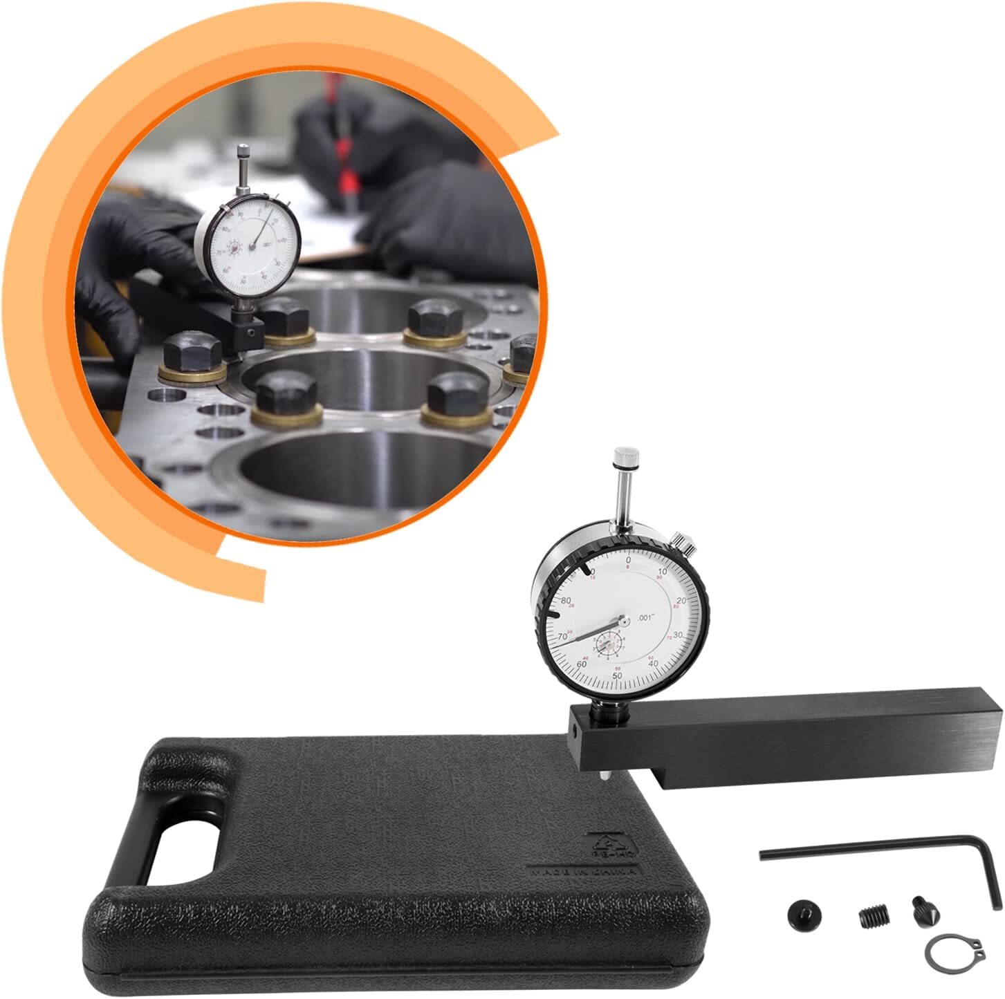 For Diesel Engines Cylinder Liner Protrusion Measurement Tool Dial Indicator🔥